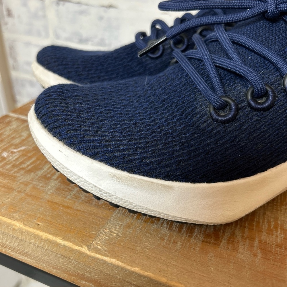 Allbirds Tree Dasher TD2 Women's SZ 7.5 Running Shoes Navy Blue Breathable Knit - Picture 11 of 11